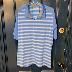 XXL Nylon Short Sleeve Under Armour Golf Shirt
